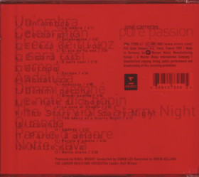 José Carreras: Pure Passion CD (Käyt)