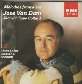 José van Dam / Collard: Mélodies Françaises, Vol. II. CD (Käyt)