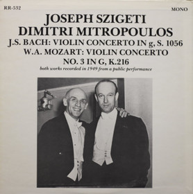 Joseph Szigeti: The Art of Joseph Szigeti LP (Käyt)