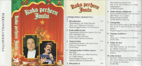 V/A: Koko perheen joulu - osa 1. MC (Käyt)