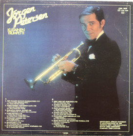 Jörgen Petersen: Kultainen trumpetti - 14 ikivihreää sävelmää LP (Käyt)
