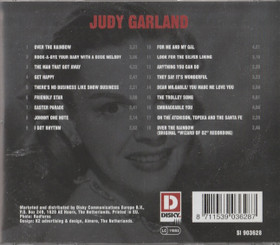 Judy Garland: Judy Garland Sings CD (Käyt)