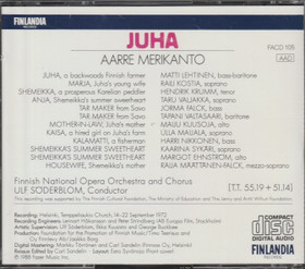 Aarre Merikanto: Juha 2CD (Käyt)
