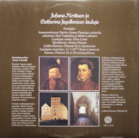 Juhana Herttuan ja Catharina Jagellonican lauluja LP (Käyt)