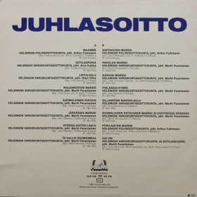 Helsingin Varuskuntasoittokunta: Juhlasoitto LP (Käyt)