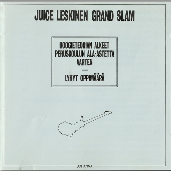 Juice Leskinen Grand Slam: Boogieteorian alkeet CD (Käyt)