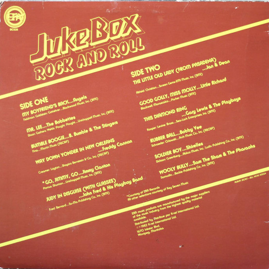V/A: Juke Box Rock And Roll LP (Käyt)