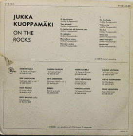 Jukka Kuoppamäki & Candy: On The Rocks LP (Käyt)