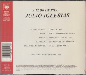 Julio Iglesias: A Flor De Piel CD (Käyt)