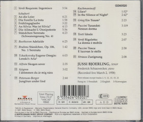 Jussi Björling: At Carnegie Hall CD (Käyt)