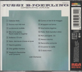 Jussi Bjoerling: Operatic Arias CD (Käyt)