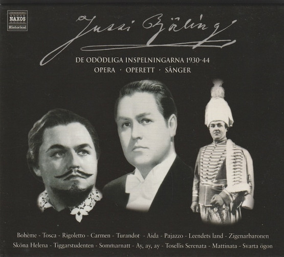 Jussi Björling: De Odödliga Inspelningarna 1930-44. 3CD Box (Käyt)