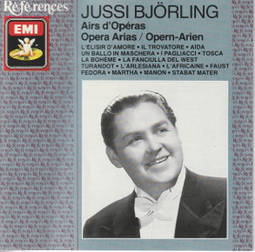 Jussi Björling: Opera Arias CD (Käyt)