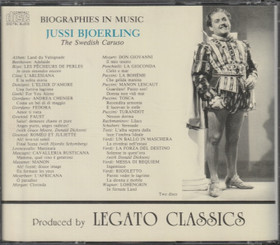 Jussi Björling: The Swedish Caruso (Live Performances: 1937-1960) 2CD