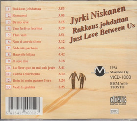 Jyrki Niskanen: Rakkaus johdattaa CD (Käyt)