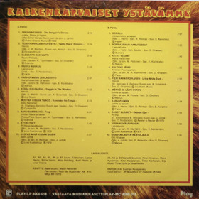 V/A: Kaikenkarvaiset ystävämme - 20 eläinaiheista lastenlaulua LP Käyt