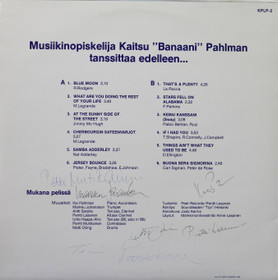 Kai Pahlman: Tanssittaa edelleen... LP (Käyt. Nimmarit)