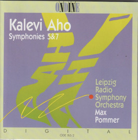 Kalevi Aho / Max Pommer: Symphonies 5 & 7 CD (Käyt)