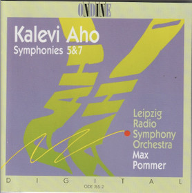 Kalevi Aho / Max Pommer: Symphonies 5 & 7 CD (Käyt)