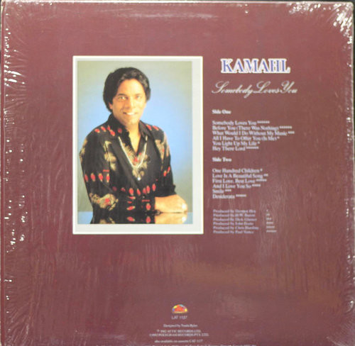 Kamahl: Somebody Loves You LP (Käyt)