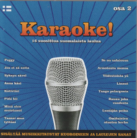 Karaoke osa 2 - 16 suosittua suomalaista laulua CD (Käyt)