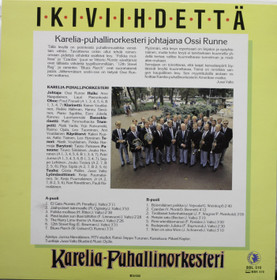 Karelia-puhallinorkesteri: Ikiviihdettä LP (Käyt)