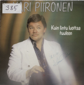 Kari Piironen: Kuin lintu luottaa tuuleen LP (Käyt)
