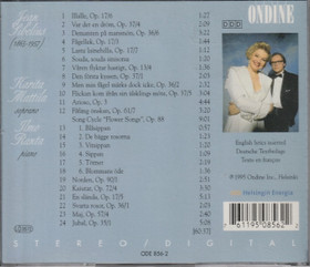 Karita Mattila / Ilmo Ranta: Sibelius Songs CD (Käyt)
