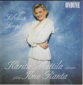 Karita Mattila / Ilmo Ranta: Sibelius Songs CD (Käyt)