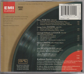 Mahler /Kathleen Ferrier /Bruno Walter: Kindertotenlieder etc. CD Käyt