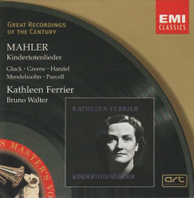 Mahler /Kathleen Ferrier /Bruno Walter: Kindertotenlieder etc. CD Käyt