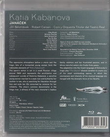 Janáček / Karita Mattila: Katia Kabanova. Blu-ray (Käyt)