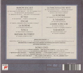 Jonas Kaufmann: Nessun Dorma - The Puccini Album CD+DVD (Käyt)