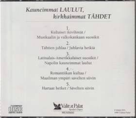 V/A : Kauneimmat laulut, kirkkaimmat tähdet 5+1 CD (Käyt)