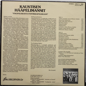 Kaustisen Hääpelimannit: Itkupolskasta pontikkapolkkaan LP (Käyt)