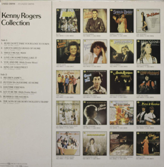 Kenny Rogers: Collection LP (Käyt)