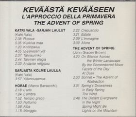Saarinen / Kyykkä / Nallinmaa: Keväästä kevääseen CD (Käyt)
