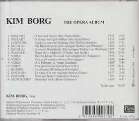 Kim Borg: The Opera Album CD (Käyt)