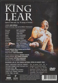 Aulis Sallinen / Salminen / Paasikivi / Kamu: King Lear DVD (Käyt)