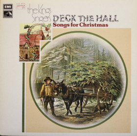 King's Singers: Deck the Hall - Songs for Christmas LP (Käyt)