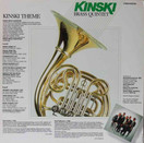 Kinski Brass Quintet: Kinski Theme LP (Käyt)