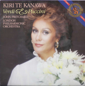 Kiri Te Kanawa / John Pritchard: Verdi & Puccini LP (Käyt)