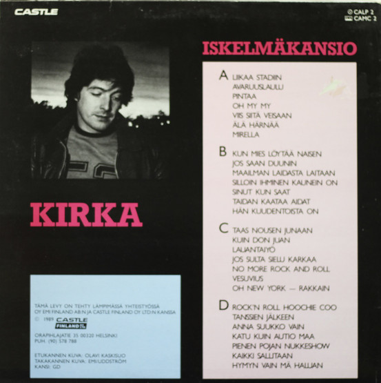 Kirka: Iskelmäkansio 2LP (Käyt)