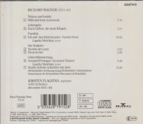 Kirsten Flagstad / Wagner: Arias - Duets with Melchior CD (Käyt)