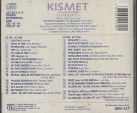 Robert Craig Wright / George Forrest: Kismet 2CD (Käyt)