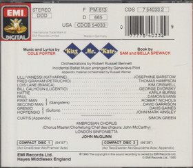 Cole Porter: Kiss Me, Kate 2CD (Käyt)