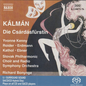 Emmerich Kálmán / Richard Bonynge: Die Csárdásfürstin 2xSACD (Käyt)
