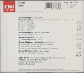 René Kollo / Christian Thielemann: Sings Wagner & Strauss CD (Käyt)