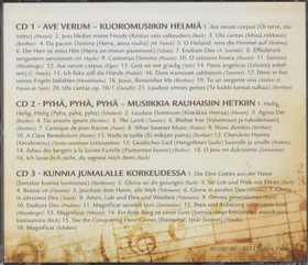 V/A: Musiikkia elämän matkalle - Kuorolaulun lumoa 3CD (Käyt)