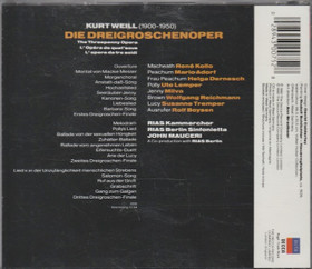Kurt Weill / Bertolt Brecht: Die Dreigroschenoper CD (Käyt)